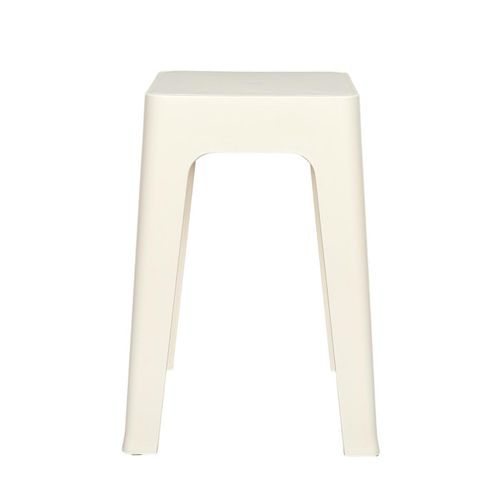 Lot De 6 Tabourets Empilables "spectra" 47cm Crème