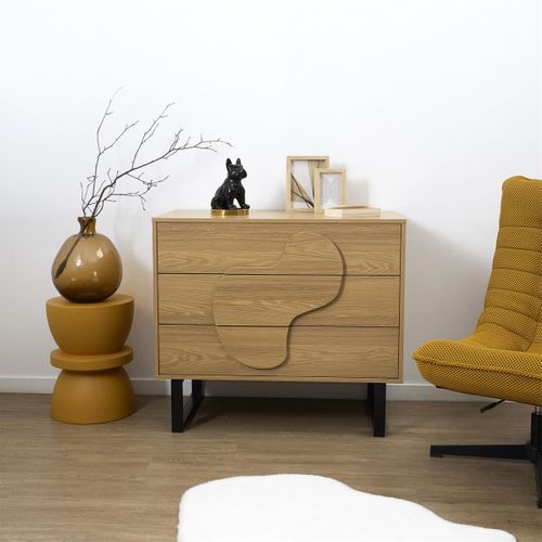 Commode En Mdf Et Métal Calypso