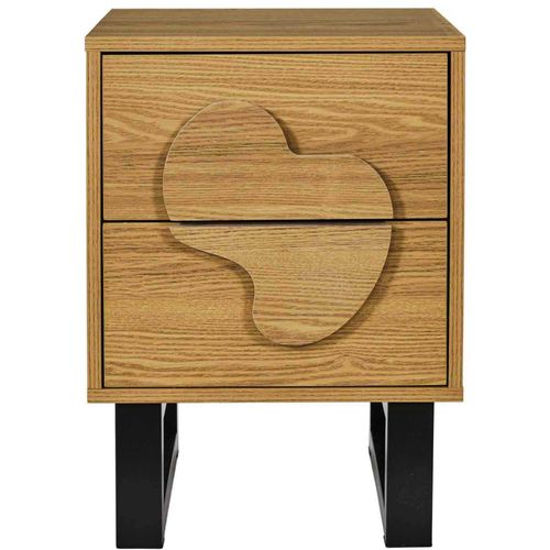 Chevet En Mdf Et Métal Calypso