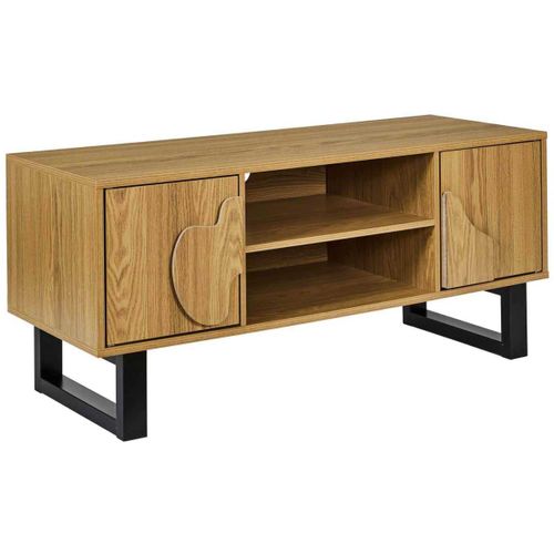 Meuble TV En Bois Et Métal Calypso