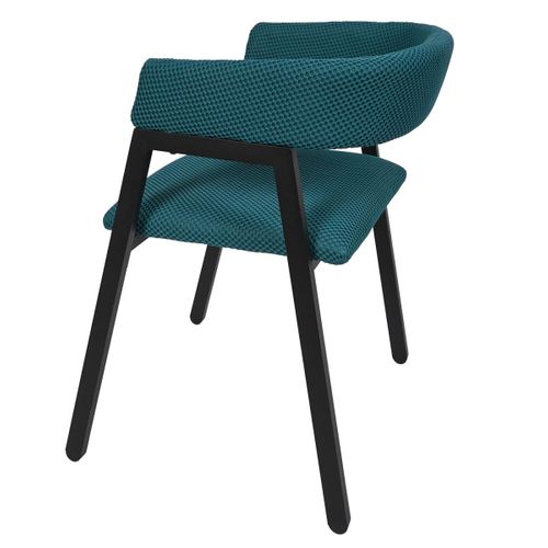 Lot De 2 Chaises Design "atome" 74cm Bleu
