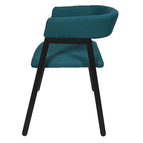 Lot De 2 Chaises Design "atome" 74cm Bleu