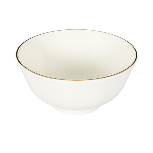 Service De Table En Porcelaine 12 Pièces "erina" 27cm Blanc