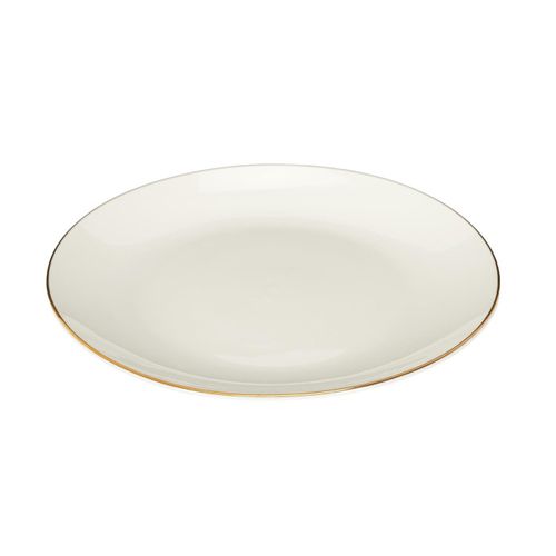 Service De Table En Porcelaine 12 Pièces "erina" 27cm Blanc