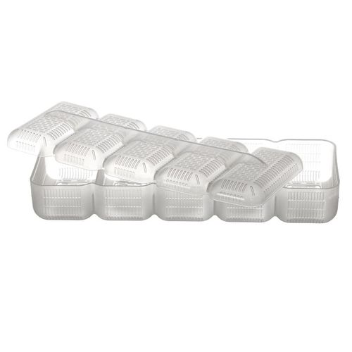 Moule à Sushi 5 Boules "kawaii" 16cm Transparent