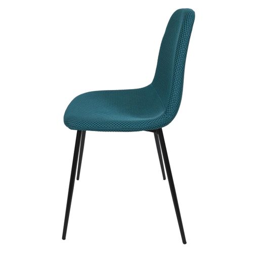 Lot De 4 Chaises "atome" 86cm Bleu