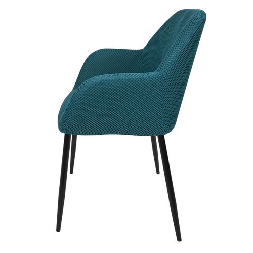 Lot De 2 Chaises Fauteuil "atome" 85cm Bleu