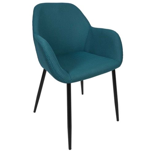 Lot De 2 Chaises Fauteuil "atome" 85cm Bleu