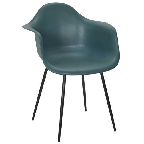 Lot De 4 Chaises Fauteuil "gustav" 85cm Bleu