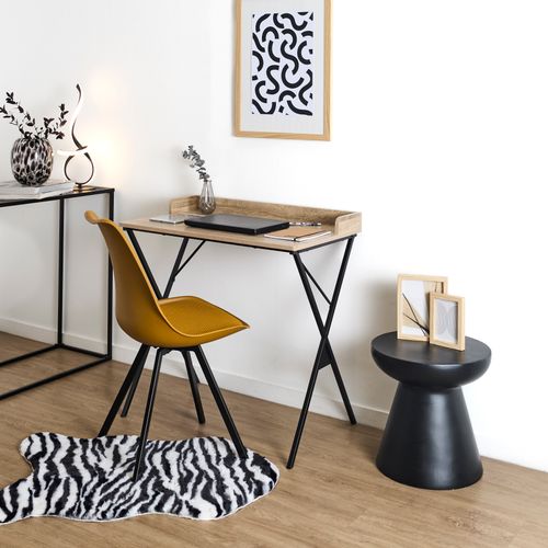 Bureau En Mdf Et Métal Loka