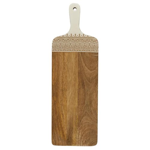 Planche De Présentation En Bois "dune" 58cm Terracotta