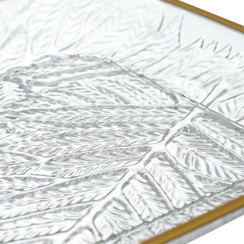 Plateau De Service Design "sabah" 34cm Transparent