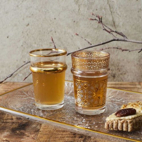 Plateau De Service Design "sabah" 34cm Transparent