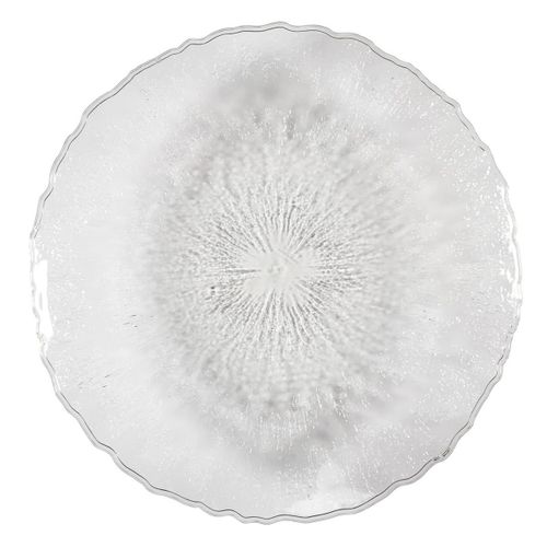 Plateau Design Martelé "rogelio" 42cm Transparent