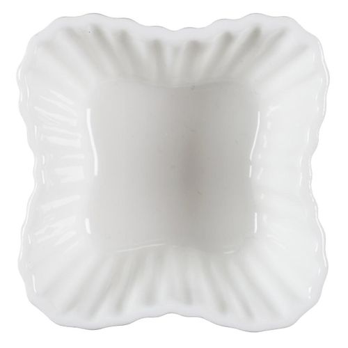 Ramequin Design En Céramique "texture" 7cm Blanc