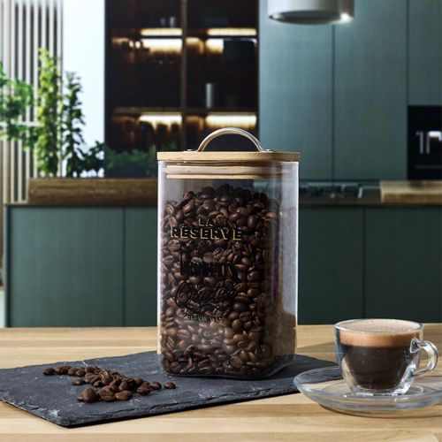 Bocal De Conservation En Verre "bistrot" 1l Transparent