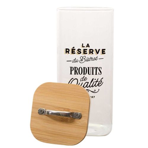 Bocal De Conservation En Verre "bistrot" 1,5l Transparent