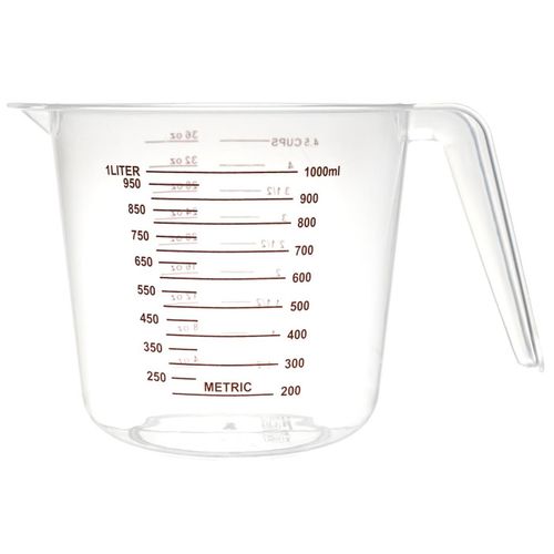 Verre Doseur "gradué" 1l Transparent