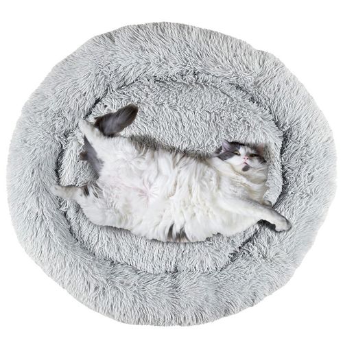 Coussin Pour Chien et Chat "apaisant" 80cm Gris