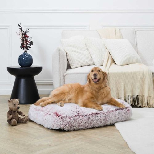 Coussin Pour Chien et Chat "apaisant" 70cm Rose