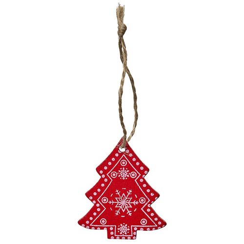 Calendrier De L'avent Bougies et Surprises "noël" 31cm Rouge