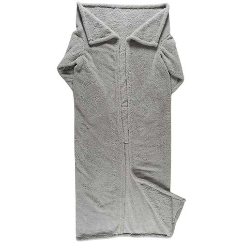 Plaid à Manches En Polyester Ultra Doux