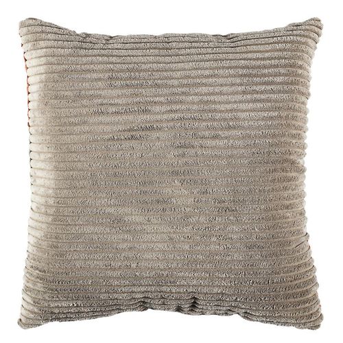 Coussin Déco Côtelé "patchwork" 40x40cm Multicolore