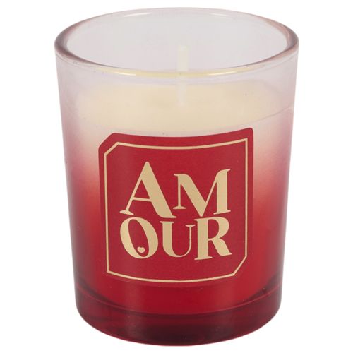 Coffret 6 Bougies Parfumées "amour" 30g Rouge