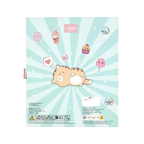Coffret 4 Bougies Parfumées "kawaii" 19cm Guimauve