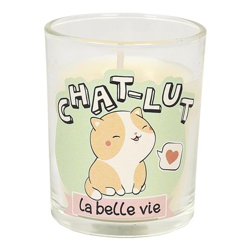 Coffret 4 Bougies Parfumées "kawaii" 19cm Guimauve