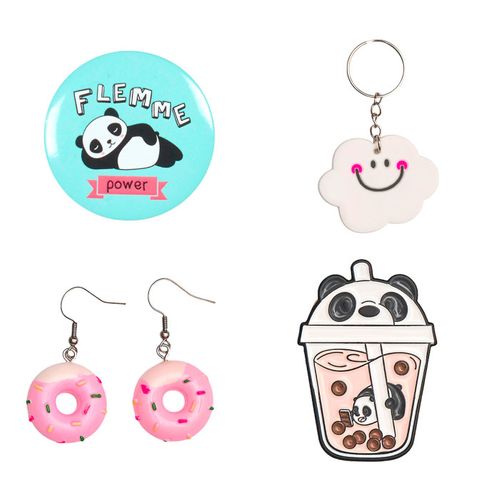 Calendrier De L'avent 24 Bougies et Surprises "kawaii" 25cm Multicolore