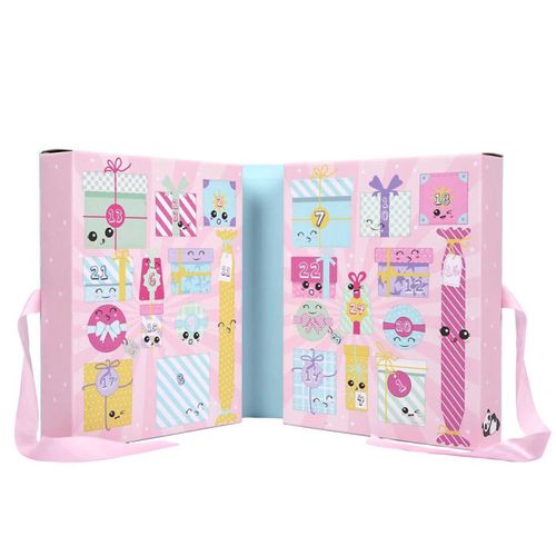 Calendrier De L'avent 24 Bougies et Surprises "kawaii" 25cm Multicolore