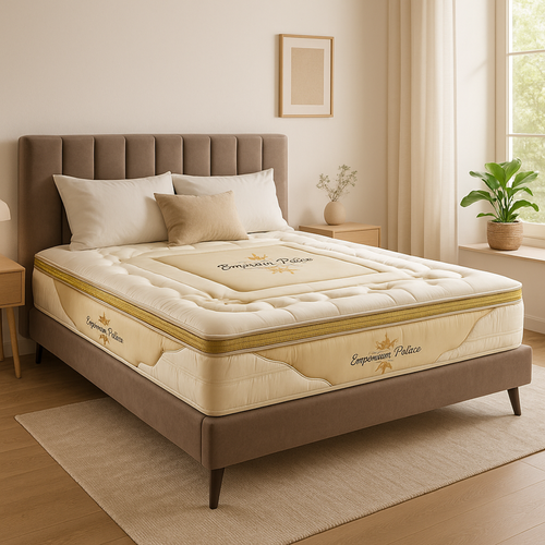 Matelas Benidorm 90x190 Cm - 32 Cm - Latex, Mémoire De Forme Et Ressorts Ensachés