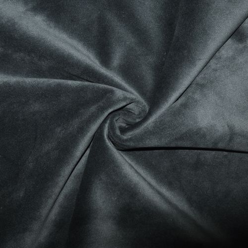 Rideau Isolant Et Occultant En Velours Doublé Polaire - 135x280 Cm - Gris Anthracite
