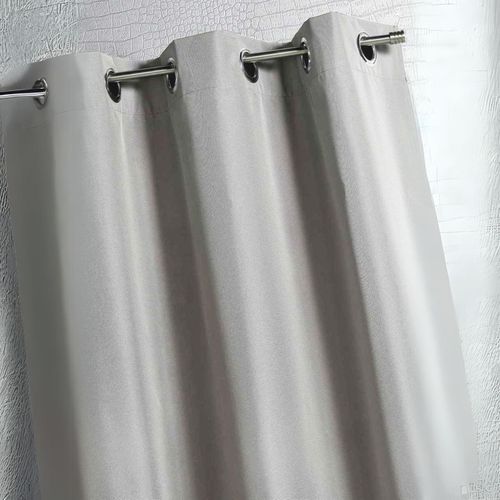 Rideau D'extérieur En Tissu Déperlant - 140x260 Cm - Argent
