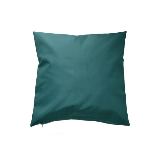 Housse De Coussin Extérieur Avec Zip - 45x45 Cm - Bleu Paon