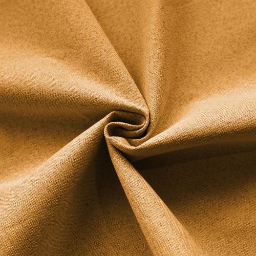 Rideau 100% Occultant Thermique Phonique Chiné - 135x260 Cm - Jaune Ocre