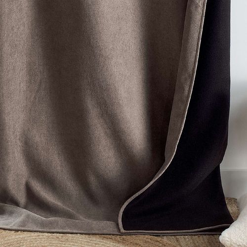 Rideau Thermique Phonique Et Semi Occultant Konfor - 160x240 Cm - Lin