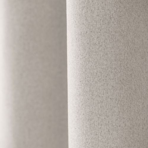 Rideau 100% Occultant Thermique Phonique Chiné - 240x260 Cm - Ivoire