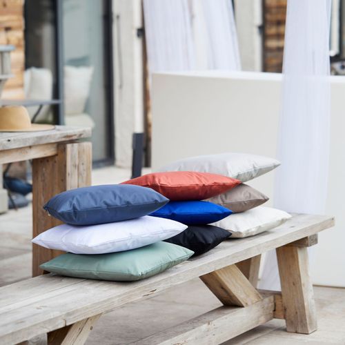 Coussin Extérieur Imperméable Et Déhoussable Minorque - 50x50 Cm - Terracotta