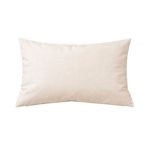 Coussin Extérieur Imperméable Et Déhoussable Minorque - 60x40 Cm - Ecru