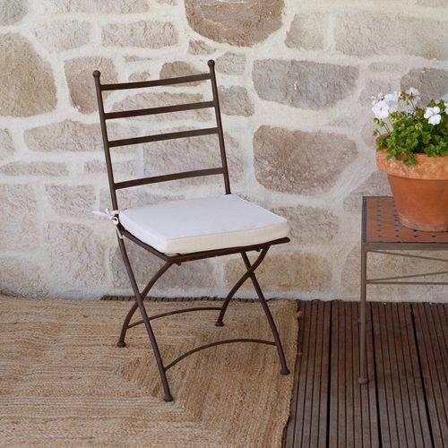 Galette De Chaise Extérieur Ferret - 40x40 Cm - Naturel