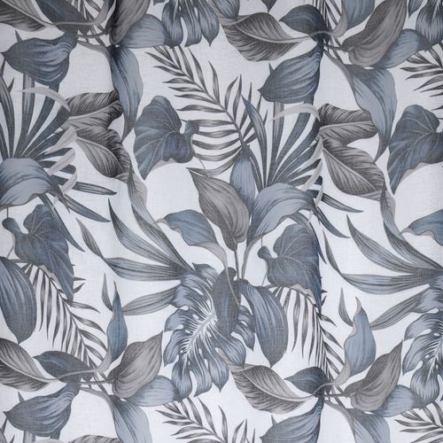 Voilage Aux Impressions Bleutées - 140 X 260 Cm - Bleu