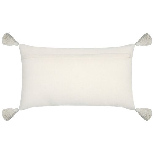 Coussin Beige Rectangulaire Avec Relief - 30x50 Cm - Beige