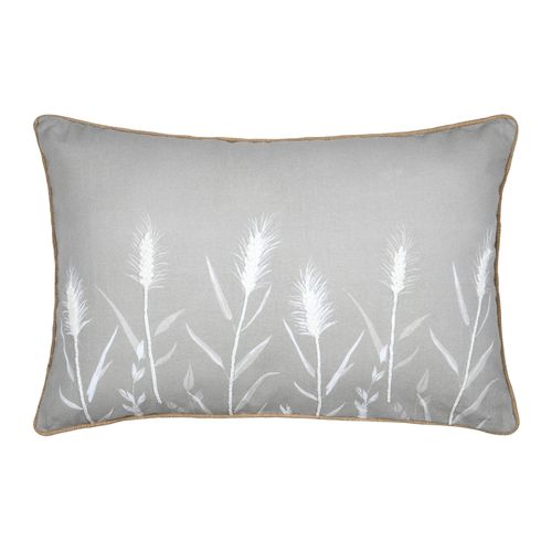 Coussin Décoratif Pampa En Coton - 40x60 Cm - Naturel