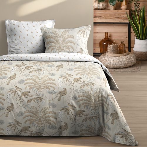 Parure De Lit Exotique Jungle - 240x220 Cm - Naturel