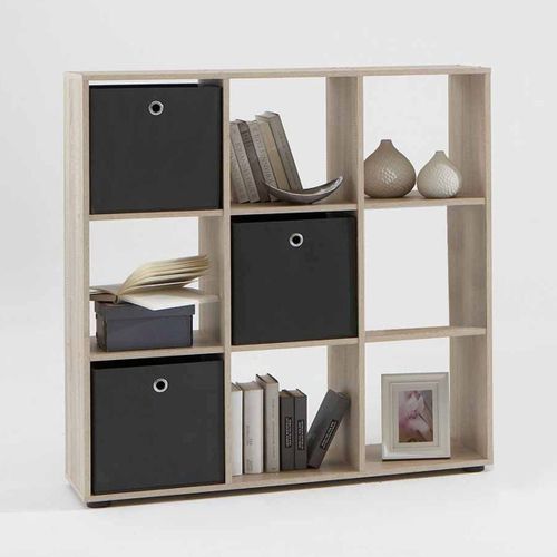 Étagère 9 Cases Design "gaman" 108cm Chêne