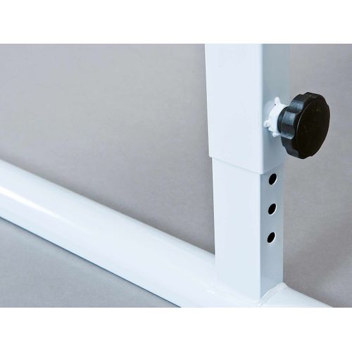 Bureau Réglable Avec Plateau Blanc - L110 X H63-93 X D60 Cm