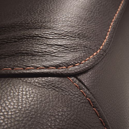 Canapé De 3 Places (2 Relax Électriques) En Cuir/pvc Couleur Marron - L. 194 X P. 97 X H. 99 Cm