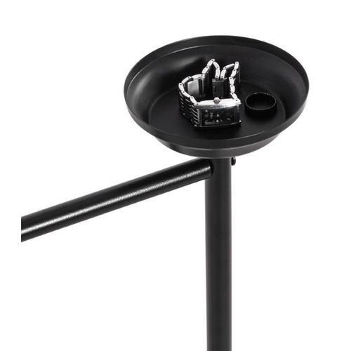 Valet De Nuit , Valet De Chambre En Métal Coloris Noir  -l. 45 X P. 34 X H. 116  Cm